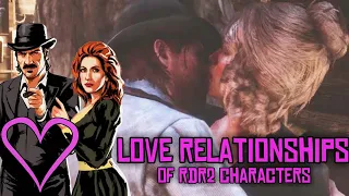 RDR2 LOVE STORIES ♡ RED DEAD REDEMPTION 2 ♡ CHARACTERS  LOVE RELATIONSHIPS ♡ VAN DER LINDE GANG