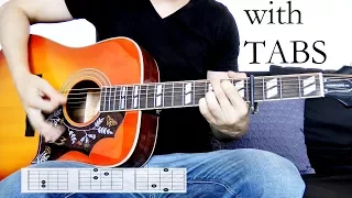 Skillet - Stars Acoustic [Guitar Cover with Tabs]