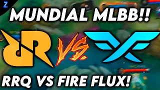 SEGUNDO JOGO DA RRQ AKIRA - RRQ AKIRA VS FIRE FLUX - MUNDIAL DE MOBILE LEGENDS