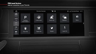 How to Video Panamera (G2)  "PCM based Services - Internet Connection in your Porsche"