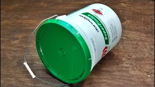 Шикарная идея для каждого мужчины! Из обычного ведра! Brilliant idea from a used bucket!