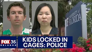 Kids kept in cages by couple who were University of Florida scientists, police say