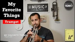 My Favorite Things - Trumpet Version - Teach Me Trumpet