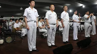 海上自衛隊東京音楽隊「宇宙戦艦ヤマト横浜開港祭2017組曲」リハーサル