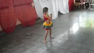 Angelita bailando palo de mayo