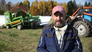 Полный переход на технологию заготовки сенажа в линию за 1 сезон,  Московская область