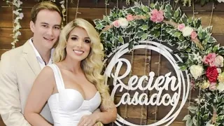 Así fue la boda civil de Maria Fernnda Perez