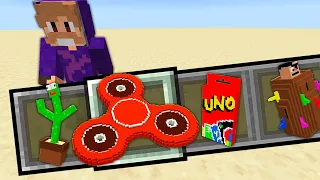 I MADE REAL LIFE TOYS in MINECRAFT without MODS