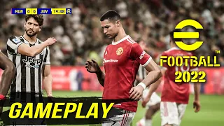 eFootball 2022 | Gameplay | Manchester United vs. Juventus | PS5/XBOX Series X|S