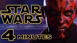 STAR WARS: The Phantom Menace in 4 Minutes