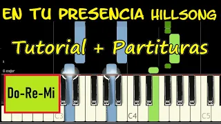 EN TU PRESENCIA Hillsong Piano Tutorial Cover Facil Partitura PDF Sheet Music Ayrton Day Pista Letra