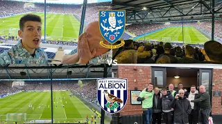 SHEFFIELD WEDNESDAY VS WBA (VLOG) *PITCH INVASION, FIGHTS, LIMBS AS WEDNESDAY EMBARRASS ALBION!*