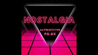 Free PG8X VST Presets + drum samples.  80s, Synthwave, Outrun, etc.