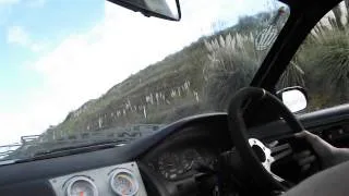 Drifting at Meremere Dragway New Zealand In Car Vid 13