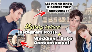 Lee Min Ho's Reaction after knowing the Wedding + Baby Announcement of ShinHye & TaeJoon(Is he sad?)