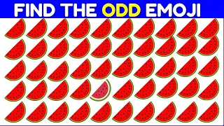 Find The Odd Emoji #20 | Emoji Puzzle Quiz | Find The Odd | Easy, Mudium, hard