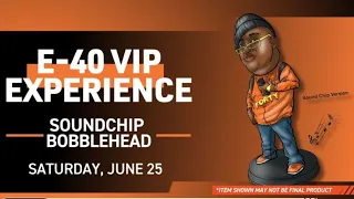 E-40 VIP Experience - E-40 Soundchip Bobblehead [BayAreaCompass] Oracle Park 06/25/22