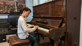 Aden Huang - Kuhlau Sonatina in C major, Op. 55, No. 1, 1. Allegro