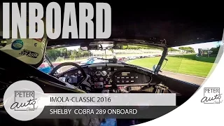 Shelby Cobra onboard at Imola-Classic