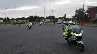 Merseyside police cat a escort goin to manchester
