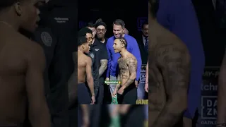 Devin Haney HEATED FACEOFF with Regis Prograis at Weigh-In