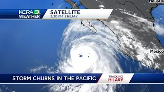 Tracking Hurricane Hilary: Aug. 18 update on 4 p.m.