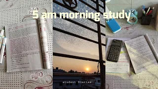 🌷My 5 am morning routine+study vlog✨🫶📓||Prayer,tea,study,going to school etc🤍🇧🇩