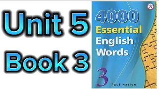 4000 Essential English Words Book 3 Unit 5 @-Learn-Easy-English
