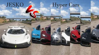 IS JESKO The Fastest Hyper Car ?? || Forza Horizon 5 || Koenigsegg Jesko Vs The World OF HyperCars||