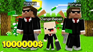 1000$ MİLYONER BEBEK !! 😱 - Minecraft