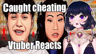 Streamers Who Got Caught Cheating Live| ErinyaBucky reacts | Vtuber reacts