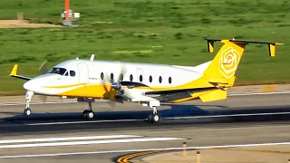 Lumber and Cedar Co. Beechcraft 1900D [N680MW] Landing | Minneapolis