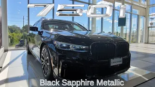 NEW ARRIVAL! 2022 BMW 750i xDrive Sedan Black Sapphire Metallic