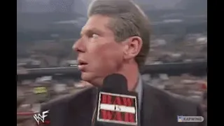 Vince McMahon turning around meme template