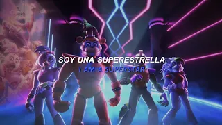 Esta canción es muy pegadiza en TikTok con FNaF Security Breach |Superstar-ToyBox(Lyrics/SubEspañol)