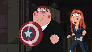 Family Guy - You can't just become a Marvel character halfway through