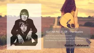 Guitar TAB - The Beatles : Because | Tutorial Sheet Lesson #iMn