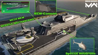 NEW Ship With New Missile Mechanism | FS Blue Shark Gameplay | Modern Warships