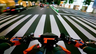 The Night Scene of Kyoto / KTM 1290 SUPER DUKE R [PURE SOUND] + 4K