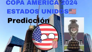 PREDICCIÓN COPA AMERICA 2024 USA 🇺🇲 COUNTRYBALLS