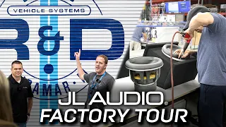 How Subwoofers, Speakers, and Enclosures are Made! CAF Visits the JL Audio Factory!