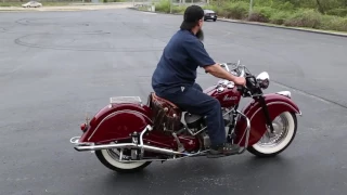 1947 Indian Chief Motorcycle