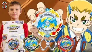 Beyblade Ace Dragon - REVIEW AND BATTLES | Beyblade GT Gachi 4 season