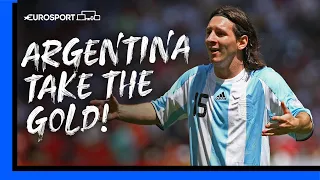 Messi Leads Argentina To Gold Medal Glory! | Nigeria v Argentina 2008 Beijing Olympics | Eurosport