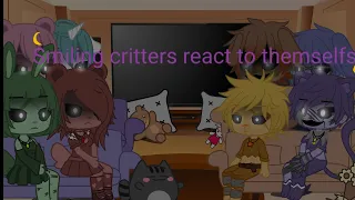 Smiling critters react to themselfs! (MY AU!) ❤🧡💛💚💙💜🤍