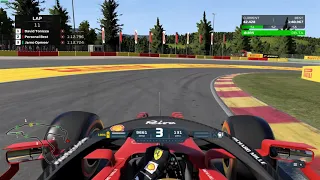 F1 2021 WASHED RECORD - SPA FRANCORCHAMPS