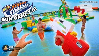 NERF GUN GAME | SUPER SOAKER EDITION 7.0! (Nerf First Person Shooter)