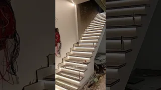 How To Make Stairs Design Installation #stairs #staircase #tiles #ytshorts #marble #trending #stone