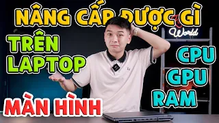 [CHIA SẺ] Những thứ có thể NÂNG CẤP được trên Laptop - CPU, GPU, RAM, SSD,... | LaptopWorld