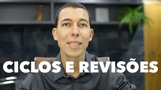 Ciclo de estudo e revisões: Qual a MELHOR forma de organizar os estudos